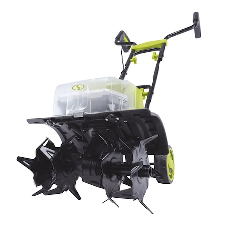 Sun Joe 48V iON+ 14-Inch Cordless Front-Tine Tiller/Cultivator 4 Tines - Core Tool 24V-X2-TLR14-CT